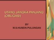UTANG JANGKA PANJANG (OBLIGASI)