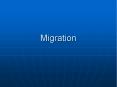 Migration PowerPoint PPT Presentation