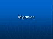 Migration