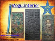 Hand carved-wooden-panel