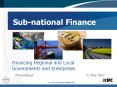 Sub-national Finance PowerPoint PPT Presentation