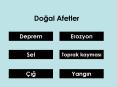 Dogal Afetler PowerPoint PPT Presentation