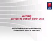 Cutting - et stigende problem blandt unge