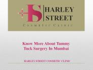 Know More About Tummy Tuck Surgery In Mumbai