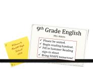 9th Grade English