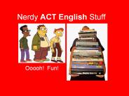 Nerdy ACT English Stuff