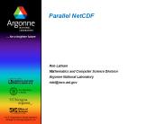 Parallel NetCDF