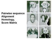 Pairwise sequence