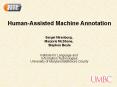 Human-Assisted Machine Annotation PowerPoint PPT Presentation