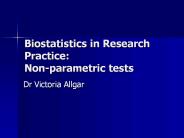 Biostatistics%20in%20Research%20Practice:%20Non-parametric%20tests