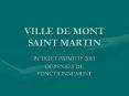 VILLE DE MONT SAINT MARTIN PowerPoint PPT Presentation