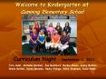 Welcome to Kindergarten at Cumming Elementary School PowerPoint PPT Presentation