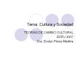 Tema: Cultura y Sociedad PowerPoint PPT Presentation