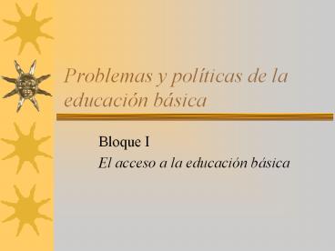 Problemas y pol