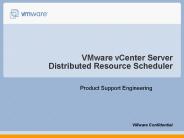 VMware vCenter Server Distributed Resource Scheduler