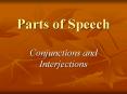Parts of Speech PowerPoint PPT Presentation