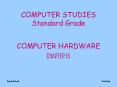 COMPUTER HARDWARE PowerPoint PPT Presentation