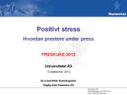 Positivt stress