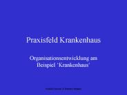 Praxisfeld Krankenhaus