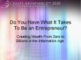 Do You Have What It Takes To Be an Entrepreneur? PowerPoint PPT Presentation