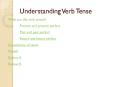 Understanding Verb Tense PowerPoint PPT Presentation