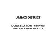 UMLAZI DISTRICT PowerPoint PPT Presentation