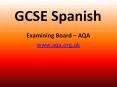 GCSE Spanish PowerPoint PPT Presentation