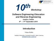 10th Workshop