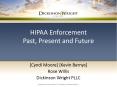 HIPAA Enforcement Past, Present and Future PowerPoint PPT Presentation