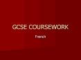 GCSE COURSEWORK PowerPoint PPT Presentation