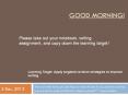 Good Morning! PowerPoint PPT Presentation