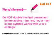 Tip of the week