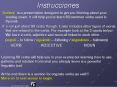 Instrucciones PowerPoint PPT Presentation