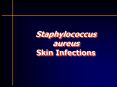 Staphylococcus%20aureus%20Skin%20Infections PowerPoint PPT Presentation