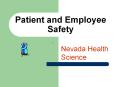 Patient and Employee Safety PowerPoint PPT Presentation