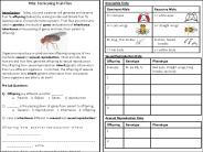 Sexual Reproduction Data: