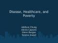 Disease, Healthcare, and Poverty PowerPoint PPT Presentation