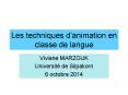 Les techniques d PowerPoint PPT Presentation