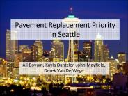 Pavement Replacement Priority in Seattle