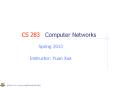 CS 283Computer Networks PowerPoint PPT Presentation