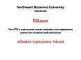 Northwest Nazarene University introduces PDLearn The CPD PowerPoint PPT Presentation