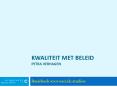 Kwaliteit met beleid Petra Verhagen PowerPoint PPT Presentation