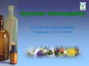 Homeopathic Treatment New Jersey