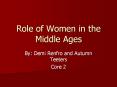 Role of Women in the Middle Ages PowerPoint PPT Presentation
