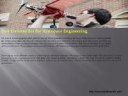 Aeronautical Engineering Programs