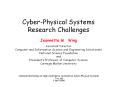 Cyber-Physical Systems Research Challenges PowerPoint PPT Presentation