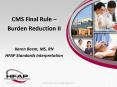 CMS Final Rule  PowerPoint PPT Presentation