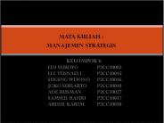 MATA KULIAH :