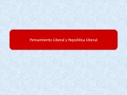 Pensamiento Liberal y Rep