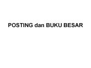 POSTING dan BUKU BESAR